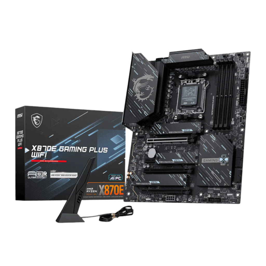 MSI X870E Gaming Plus WIFI AM5 ATX Gaming Motherboard