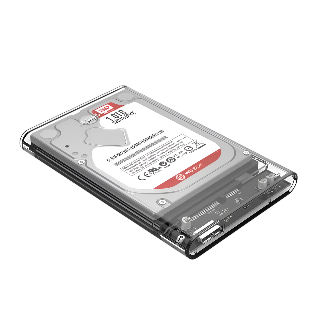ORICO 2.5" USB3.0 Transparent HDD Enclosure
