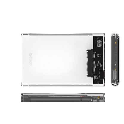ORICO 2.5" USB3.0 Transparent HDD Enclosure