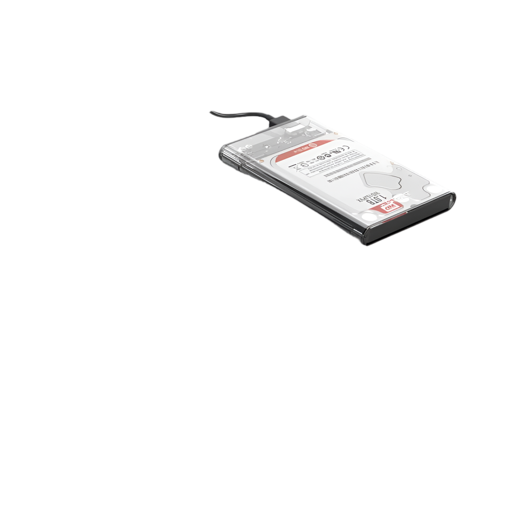 ORICO 2.5" USB3.0 Transparent HDD Enclosure