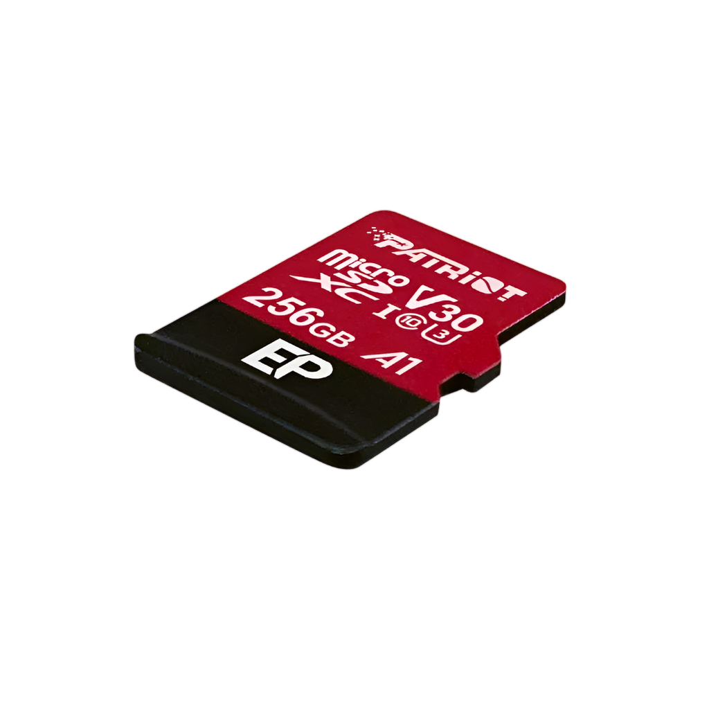 Patriot EP V30 A1 256GB Micro SDXC Card + Adapter