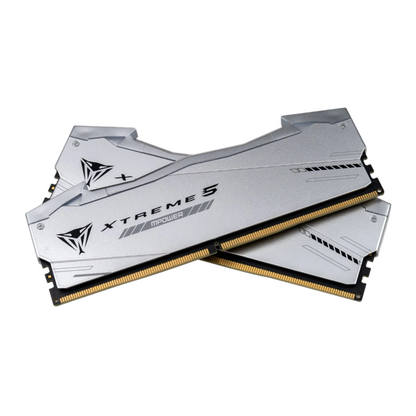 Patriot Viper Xtreme 5 RGB MPower 32GB 6000MHz DDR5 Desktop Gaming Memory Kit - Silver