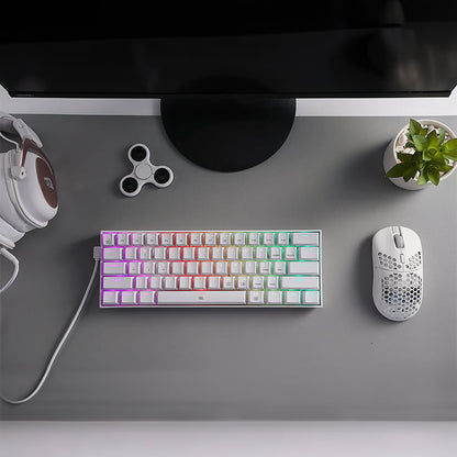 REDRAGON DRAGONBORN Wired Mechanical Keyboard RGB
67Key Design - White