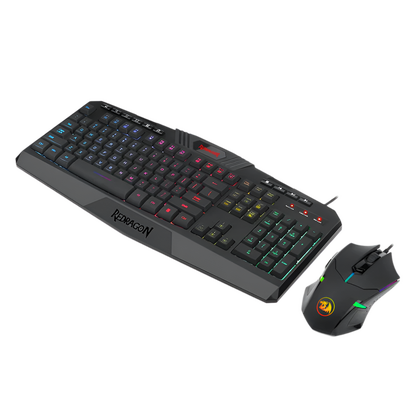 REDRAGON 2IN1 (K503A-RGB|M601) Gaming Combo 1 - Black