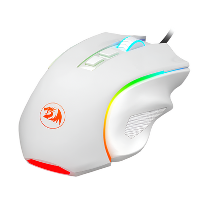 REDRAGON GRIFFIN 7200DPI Gaming Mouse - White