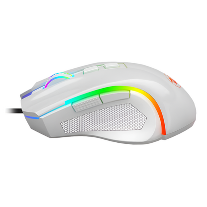 REDRAGON GRIFFIN 7200DPI Gaming Mouse - White