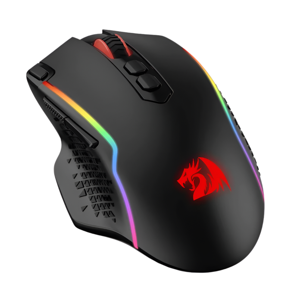 REDRAGON Taipan Pro 10000DPI RGB Wireless Gaming Mouse - Black