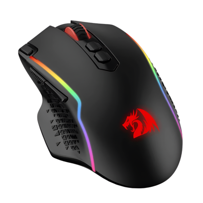 REDRAGON Taipan Pro 10000DPI RGB Wireless Gaming Mouse - Black