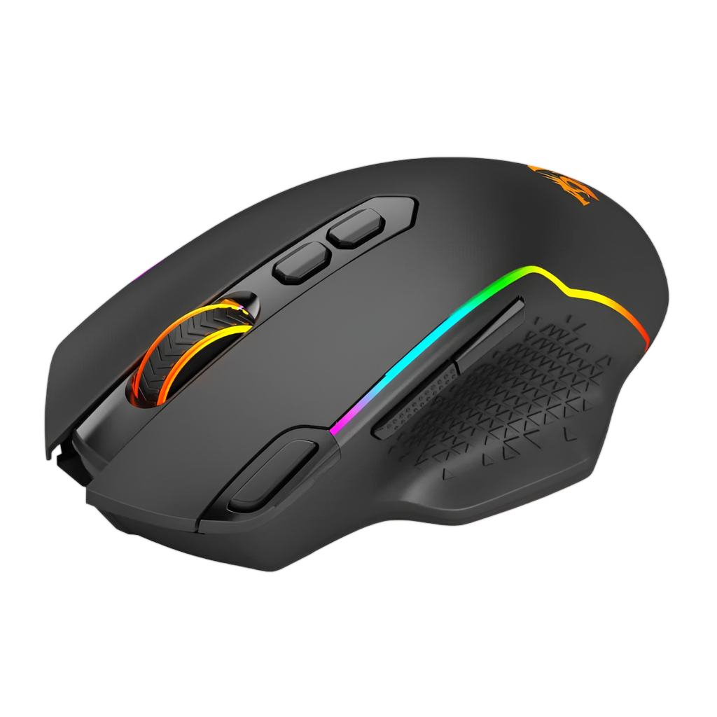 REDRAGON Taipan Pro 10000DPI RGB Wireless Gaming Mouse - Black