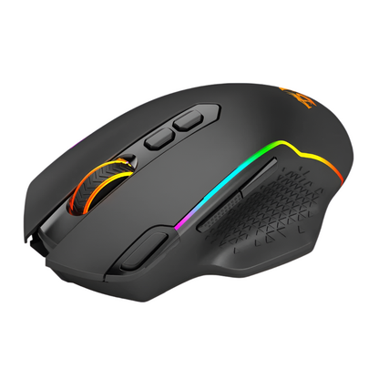REDRAGON Taipan Pro 10000DPI RGB Wireless Gaming Mouse - Black