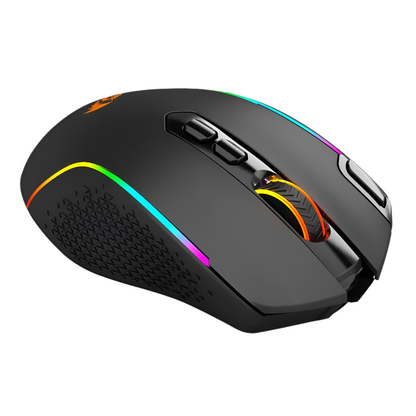 REDRAGON Taipan Pro 10000DPI RGB Wireless Gaming Mouse - Black