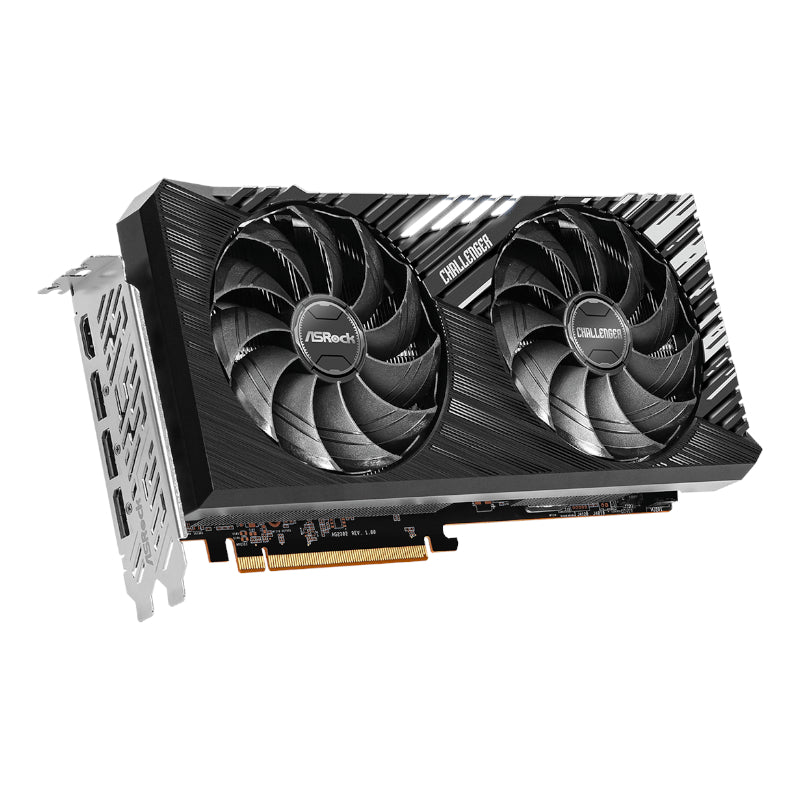 ASRock Radeon RX7700XT Challenger 12G OC 192-BIT Graphics Card