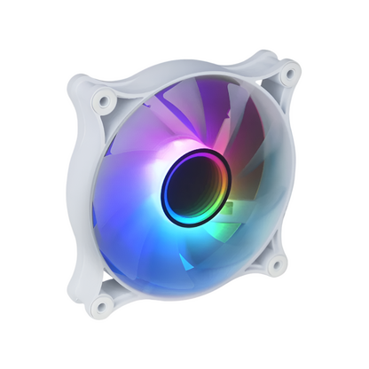 Raidmax NV-IT120FW 120mm ARGB Case Fan - White