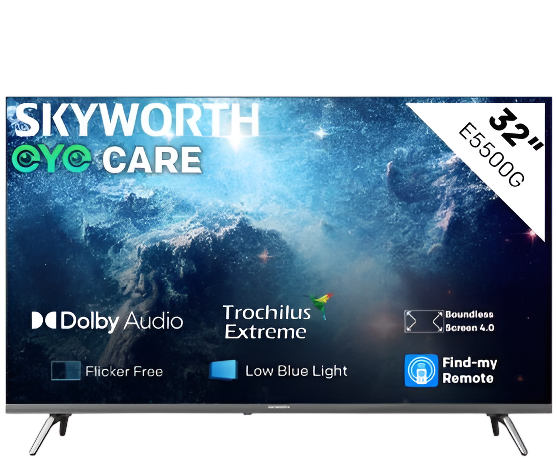Skyworth 32 inch E5500G Series HD Smart Google TV