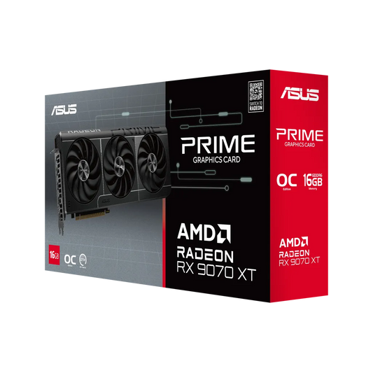 ASUS Prime Radeon™ RX 9070 XT 16GB GDDR6 OC Edition