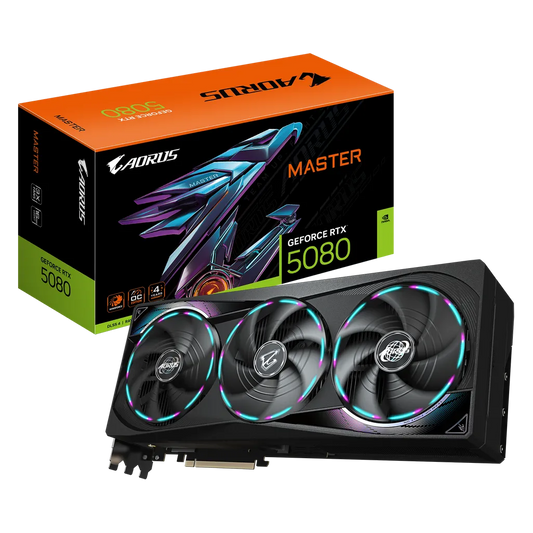 Gigabyte AORUS GeForce RTX™ 5080 MASTER 16G
