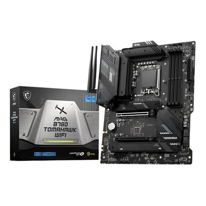MSI MAG B760 TOMAHAWK WIFI DDR5 Intel LGA1700 ATX Gaming Motherboard
