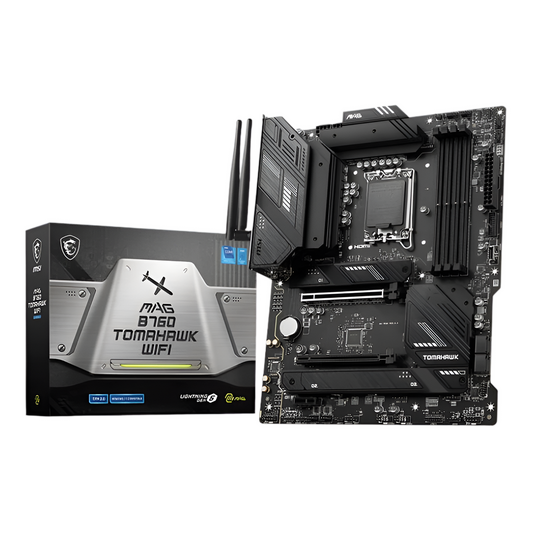 MSI MAG B760 TOMAHAWK WIFI DDR5 Intel LGA1700 ATX Gaming Motherboard