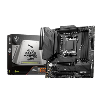 MSI MAG B650M MORTAR WIFI AMD AM5 mATX Gaming Motherboard