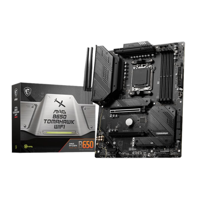 MSI MAG B650 TOMAHAWKWIFI AMD AM5 ATX Gaming Motherboard