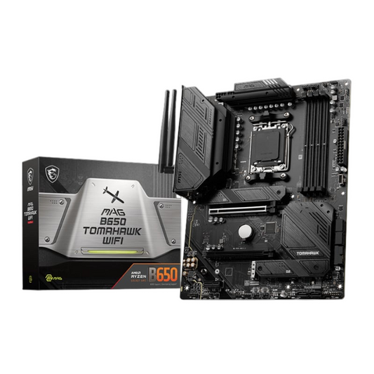 MSI MAG B650 TOMAHAWKWIFI AMD AM5 ATX Gaming Motherboard