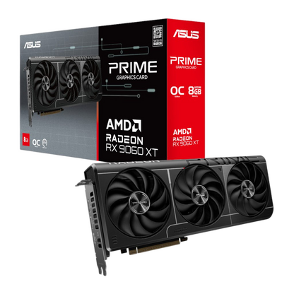 ASUS Prime Radeon™ RX 9060 XT 8GB GDDR6 OC Edition Graphics Card