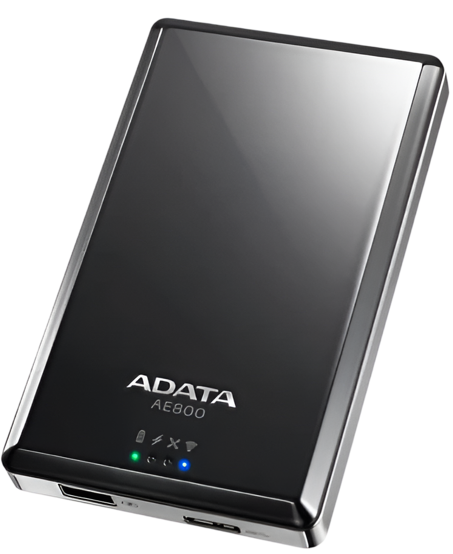 ADATA DashDrive Air AE800 500GB Wireless HDD & Powerbank