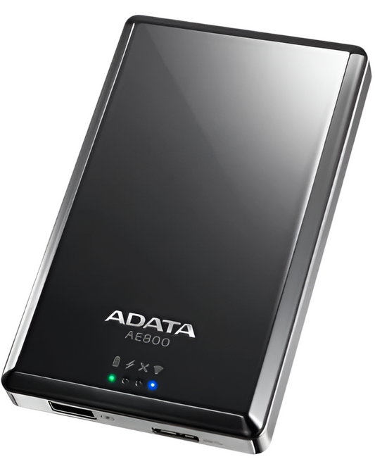 ADATA DashDrive Air AE800 500GB Wireless HDD & Powerbank