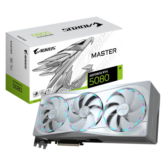 Gigabyte AORUS GeForce RTX™ 5080 MASTER ICE 16G