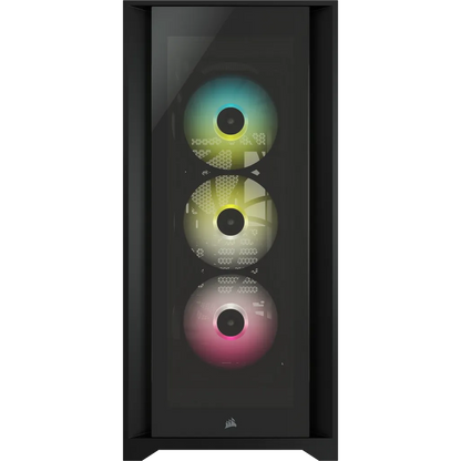 CORSAIR 5000 X RGB Black Tempered Glass Mid Tower