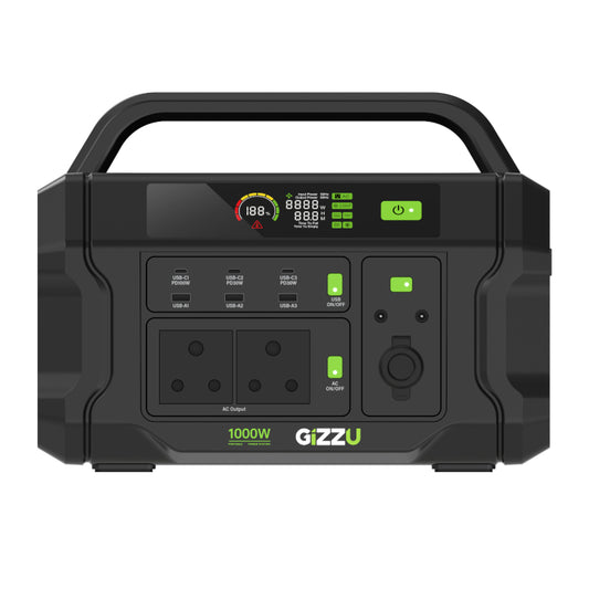 GIZZU CHALLENGER 1220WH 1000W UPS PORTABLE Power Station