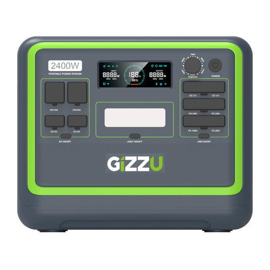 GIZZU HERO 2048WH 2400W UPS Portable Power Station