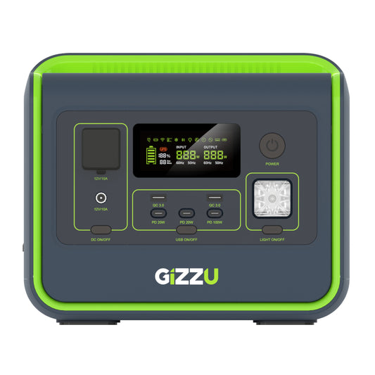 Gizzu Hero 512Wh 800W Portable Power Station